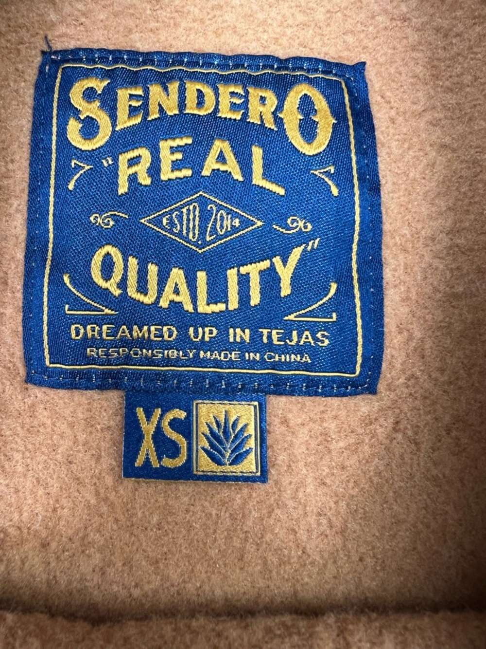 Sendero Provisions Co Sweatshirt XS Brown Western Graphic Pullover - Picture 4 of 6